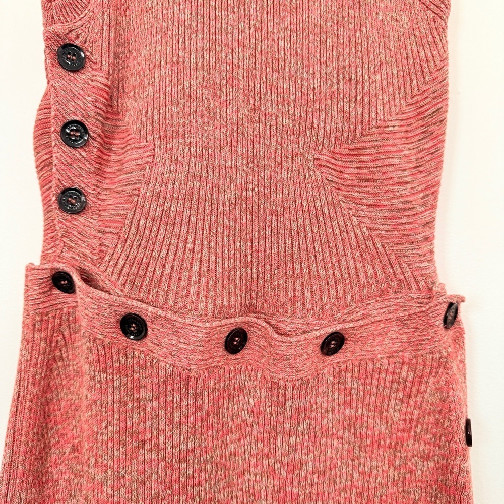Zara SRPLS Ribbed Button Knit Dress - Picture 11 of 13